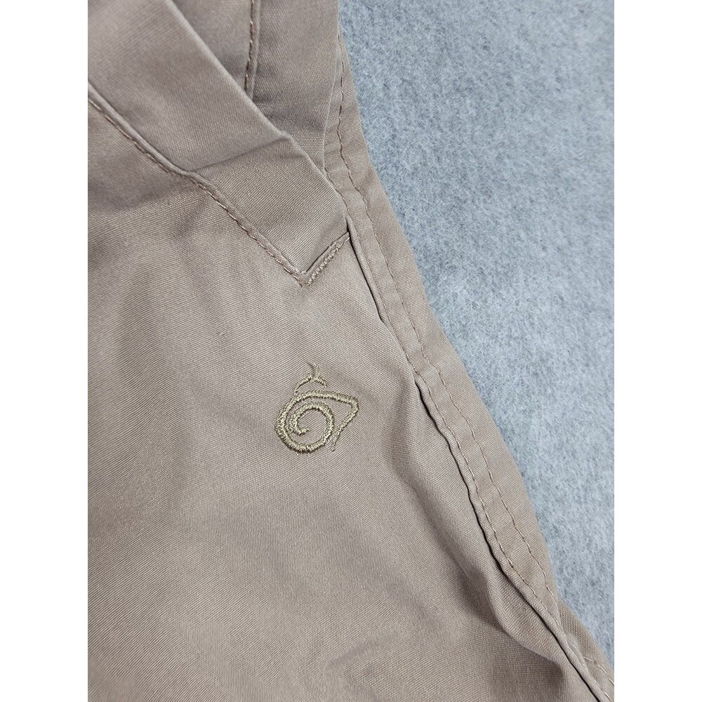 Craghoppers Cargo Pants Mens 38 36x30 Beige Baggy Khaki Mid Rise Lightweight - Picture 11 of 16